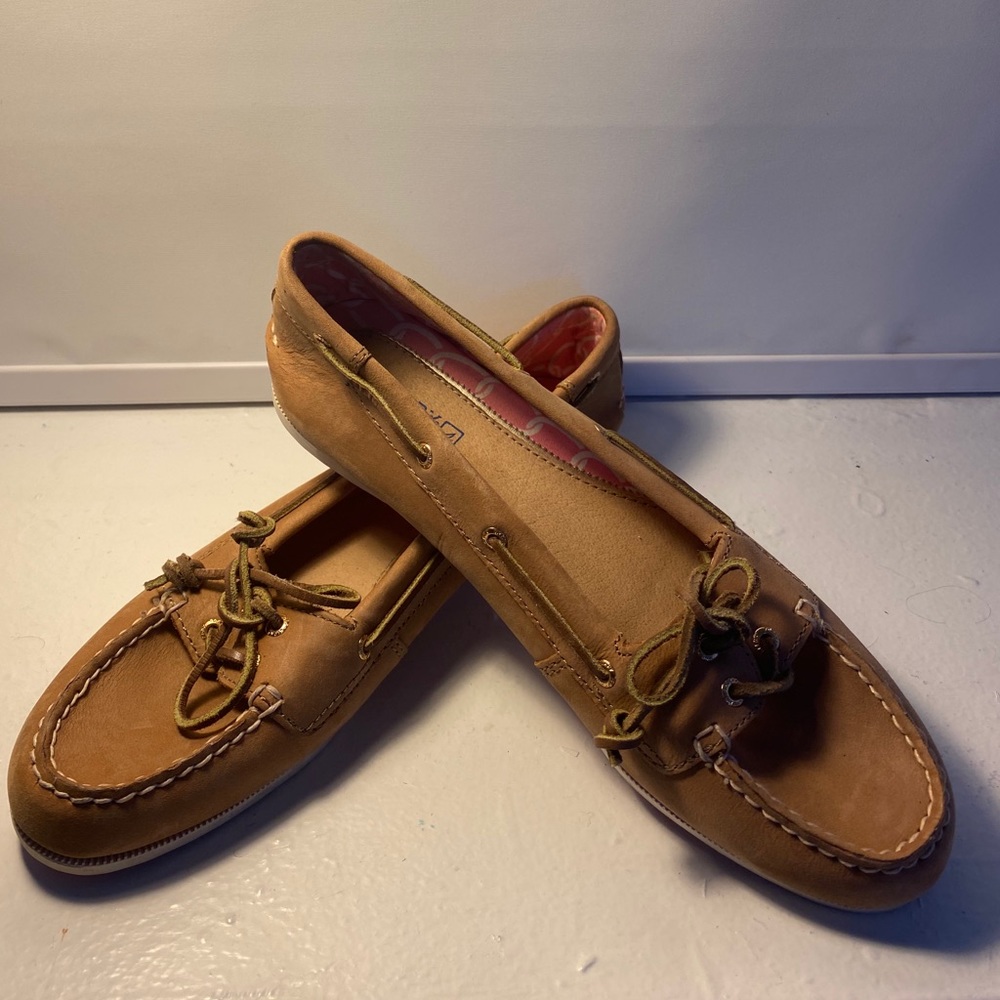 Tan Sperry Top-Sider 8.5 - Authentic